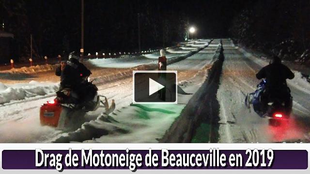 Drag De Motoneige De Beauceville Beauce Tv