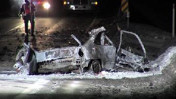 Accident mortel sur la 73 en f�vrier 2012. �ric Payeur s�est suicid�, �crit le coroner