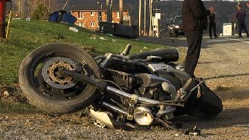Accident de moto � Beauceville