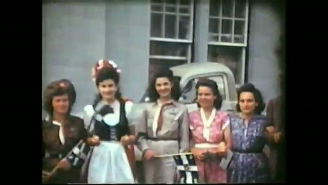 L'arriv�e des Polonaises � St-Georges en 1949