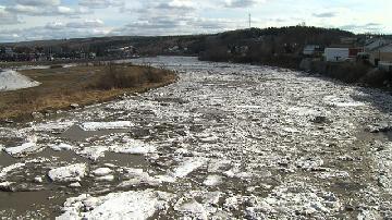 Les glaces quittent le centre-ville de Beauceville