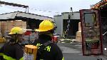 Incendie � Beauceville le 22 avril 2012