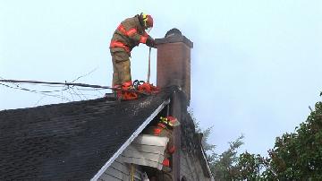 Incendie � St-Beno�t le 10 juin 2103